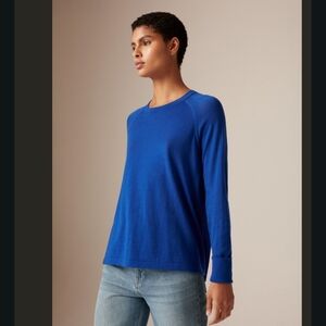 Vibrant blue sweater